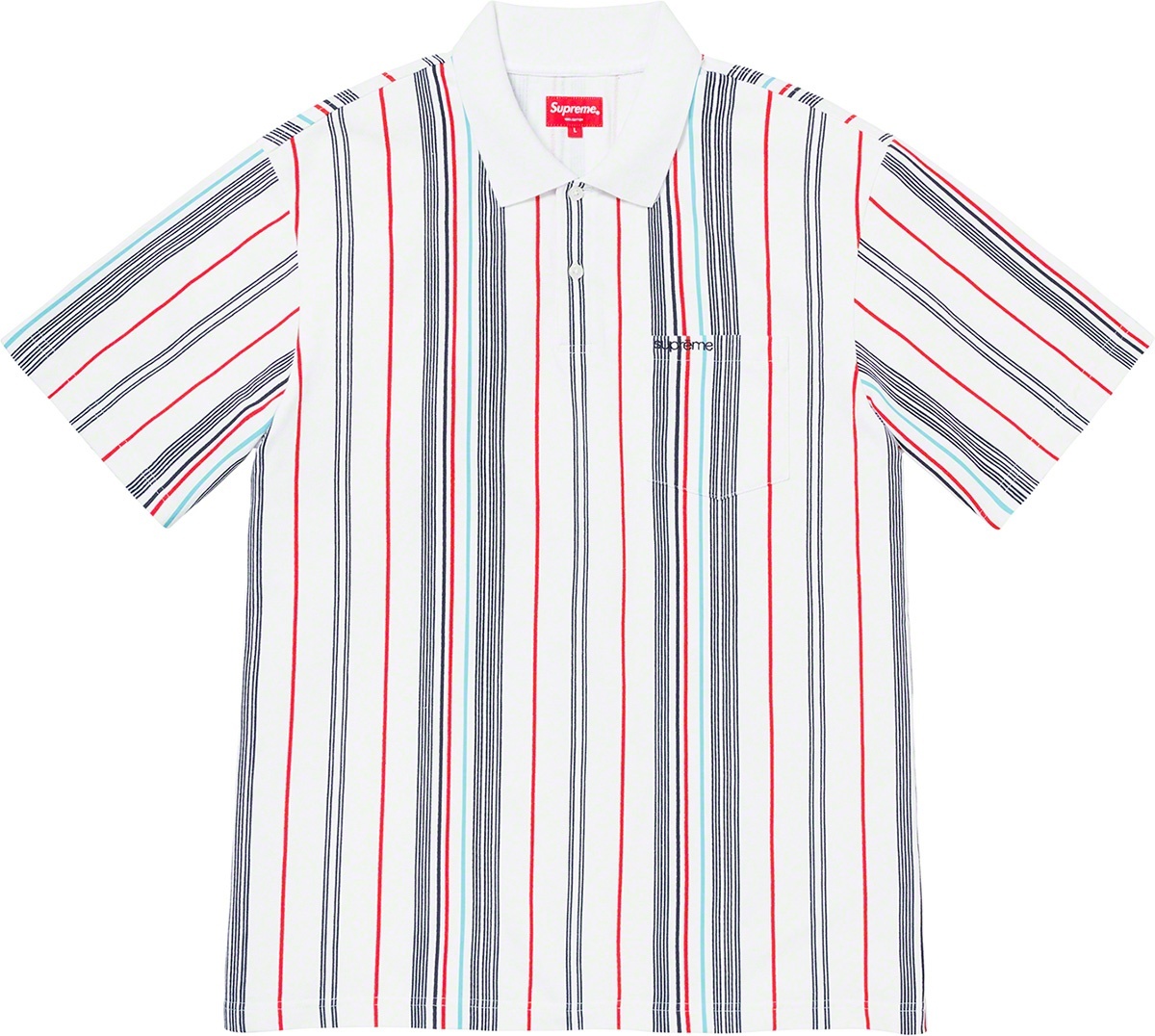 Vertical Stripe Polo view 2